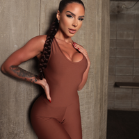 MACACÃO ARANHA MARROM LISO (normal)