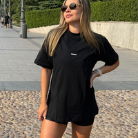 CAMISETA OVERSIZE PRETA
