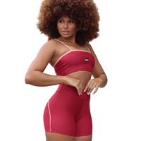 CONJUNTO SHORT BLUSH POWER (normal) - PP