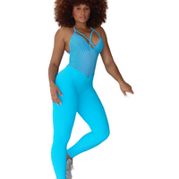 MACACÃO BOLINHAS BROCADO AZUL (empina)