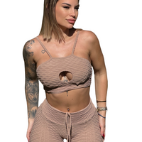 CONJUNTO BROCADO 3 LISTRAS NUDE (normal)