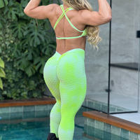 CONJUNTO LEGGING GRINGA TIE DYE AMARELO NEON