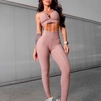 CONJUNTO MUSA LEGGING ACESS NUDE (empina)