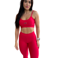 CONJUNTO LEGGING GRINGA VERMELHO (empina)