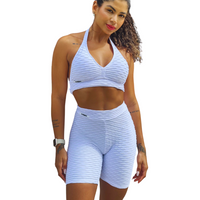 CONJUNTO SHORT GRINGA BROCADO BRANCO (empina)