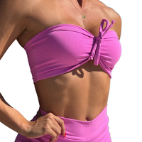 TOP TOMARA QUE CAIA ROSA MAGENTA (TAM PP)