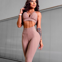 CONJUNTO MUSA LEGGING ACESS NUDE (empina)