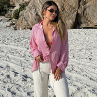 CAMISA LISTRADA VERMELHA