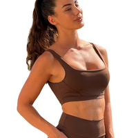TOP FIT MARROM DARK