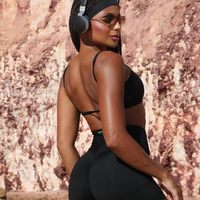 CONJUNTO SHORT PRETO LISO (empina)