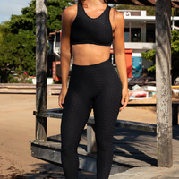 CONJUNTO LEGGING GRINGA PRETO (empina)