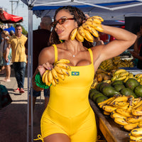 MACAQUINHO FRENTE ÚNICA BRASIL AMARELO (empina)