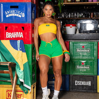 CONJUNTO BRASIL SHORT TOMARA QUE CAIA (normal)