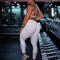 CONJUNTO LEGGING GRINGA BROCADO BRANCO (empina)