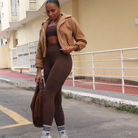 CONJUNTO LEGGING BOLSO MARROM DARK (normal)