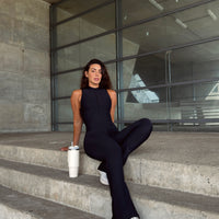 MACACÃO ZIPER BAILARINA PRETO (empina)