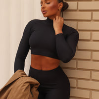 CONJUNTO CANELADO GLAM PRETO (normal)