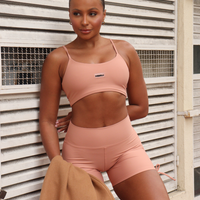 CONJUNTO SHORT ROSÊ FIT (empina)