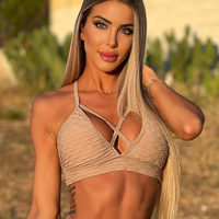 TOP MUSA BROCADO NUDE