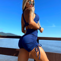 CONJUNTO MUSA BOLSO AZUL MARINHO (empina)