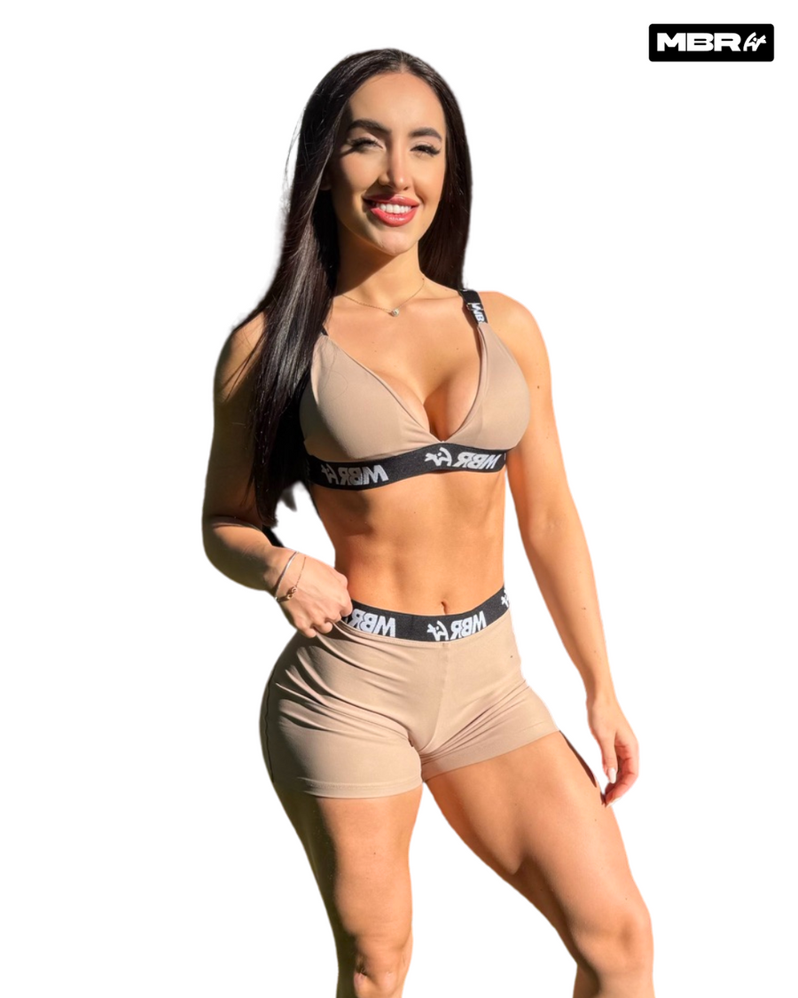 CONJUNTO SHORT ELÁSTICO NUDE (normal)