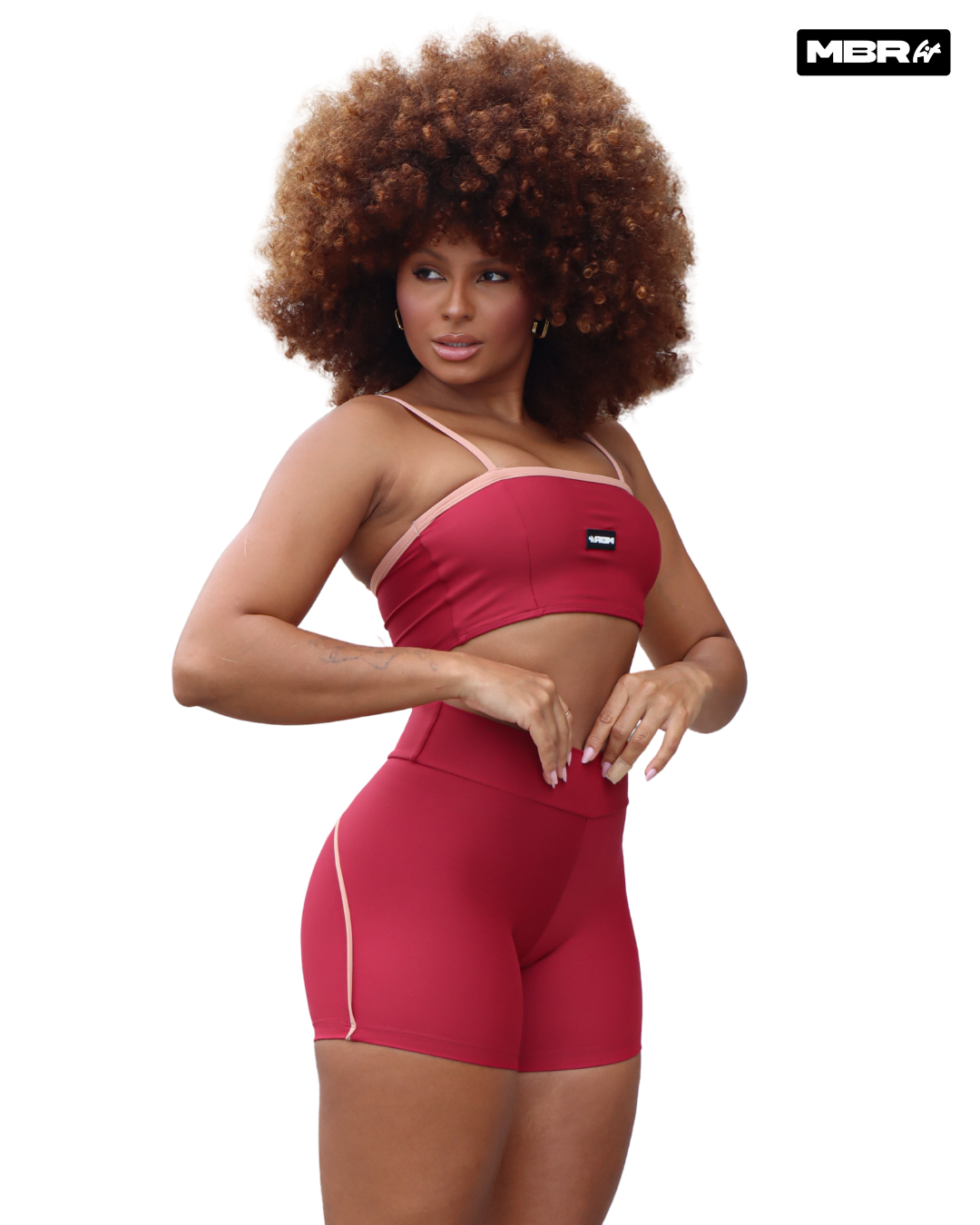 CONJUNTO SHORT BLUSH POWER (normal) - PP