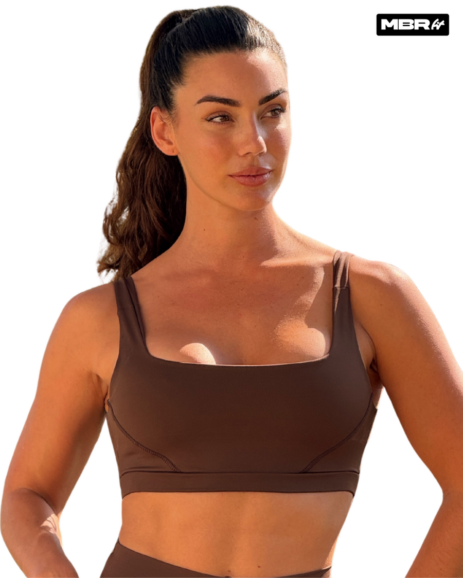 TOP FIT MARROM DARK
