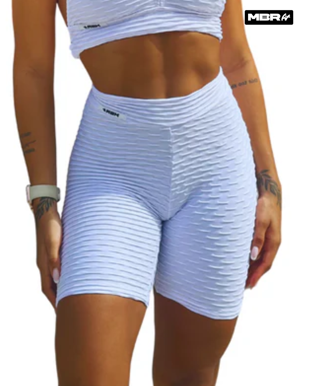 SHORT GRINGA BROCADO BRANCO (empina)