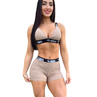 CONJUNTO SHORT ELÁSTICO NUDE (normal)