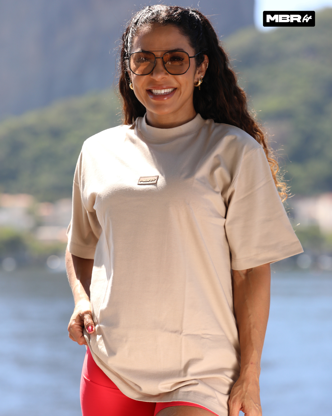 CAMISETA OVERSIZE NUDE