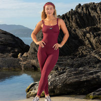 MACACÃO FRENTE ÚNICA BORDÔ (normal)