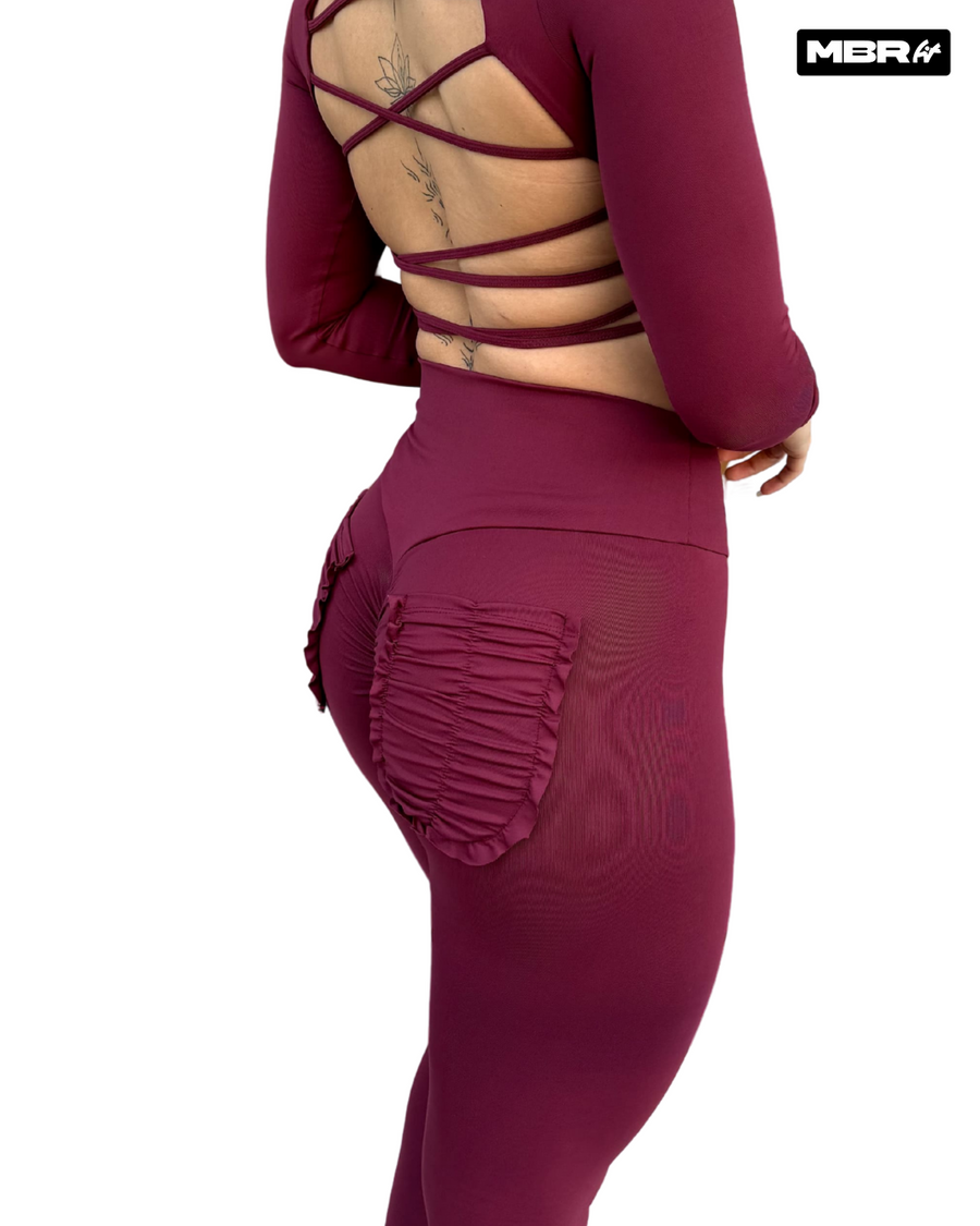 LEGGING FRUFRU BORDÔ (empina)