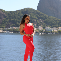 MACACÃO OMBRO ARGOLA VERMELHO (empina)