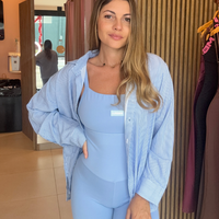 CAMISA LISTRADA AZUL