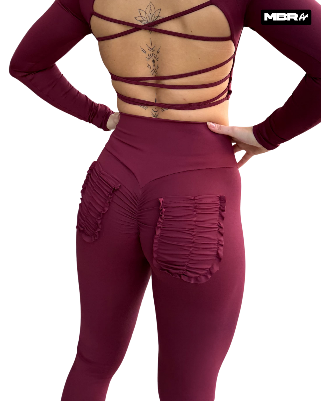 LEGGING FRUFRU BORDÔ (empina)