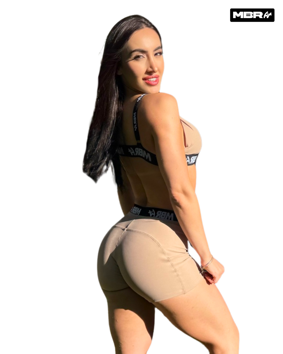 CONJUNTO SHORT ELÁSTICO NUDE (normal)