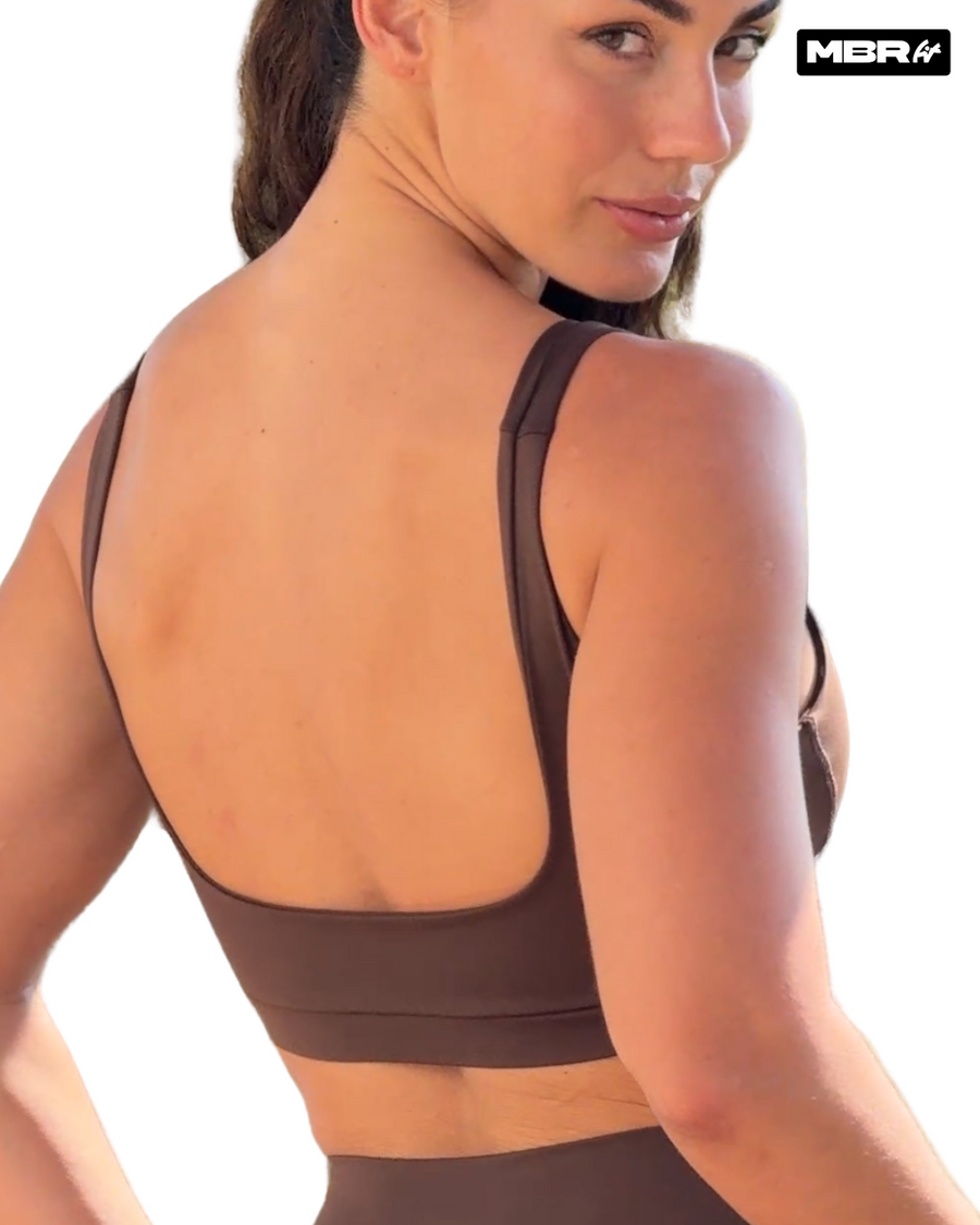 TOP FIT MARROM DARK