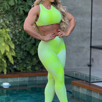 CONJUNTO LEGGING GRINGA TIE DYE AMARELO NEON