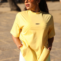 CAMISETA OVERSIZE AMARELA