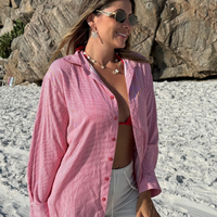 CAMISA LISTRADA VERMELHA