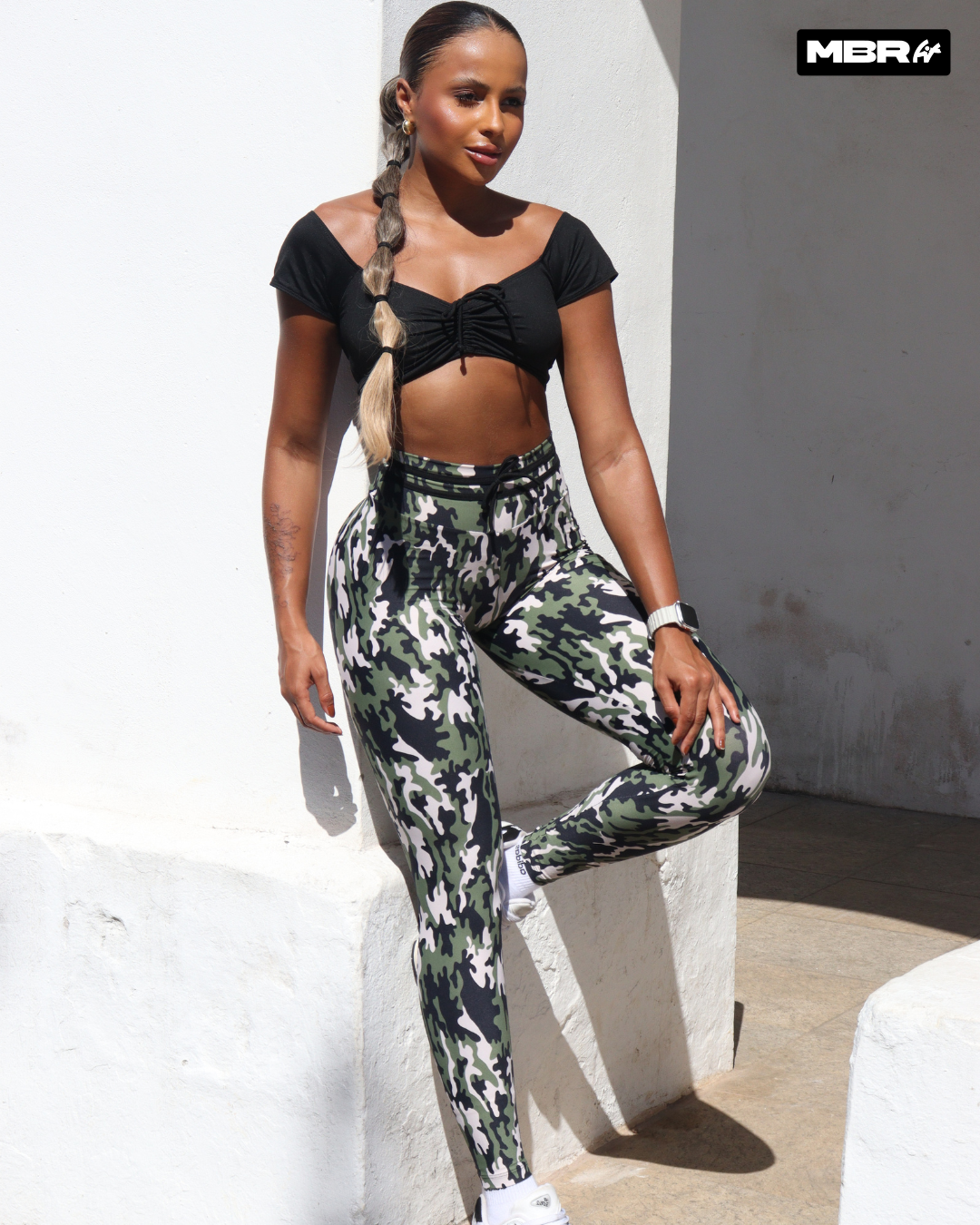 CONJUNTO CIGANINHA LEGGING MILITAR ( empina )