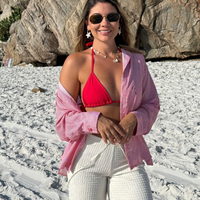 CAMISA LISTRADA VERMELHA