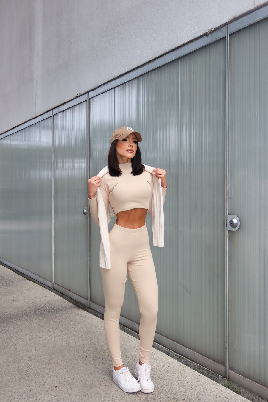 CONJUNTO CANELADO SOFT BEIGE
