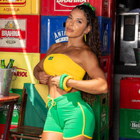 CONJUNTO BRASIL SHORT TOMARA QUE CAIA (normal)