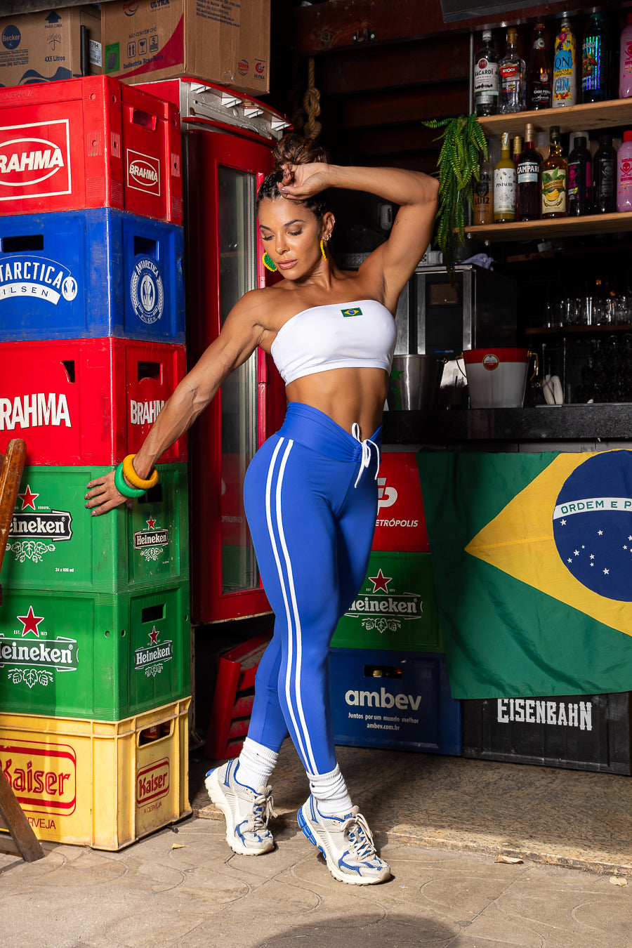 CONJUNTO BRASIL LEGGING TOMARA Q CAIA AZUL E BRANCO (normal)