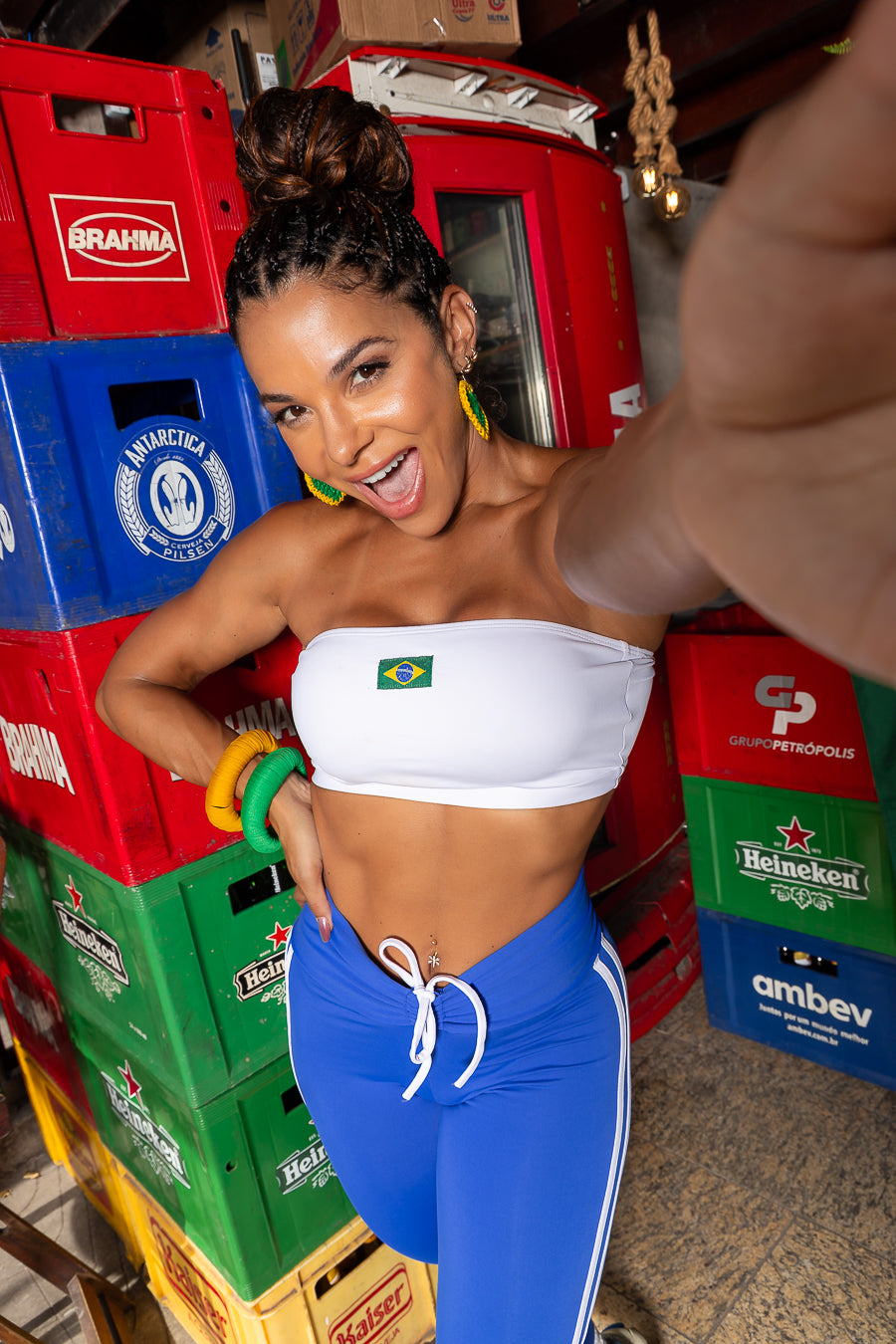 CONJUNTO BRASIL LEGGING TOMARA Q CAIA AZUL E BRANCO (normal)