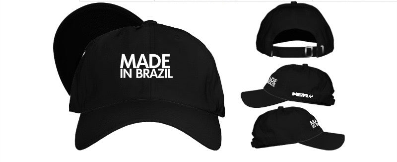 BONÉ MADE IN BRAZIL PRETO