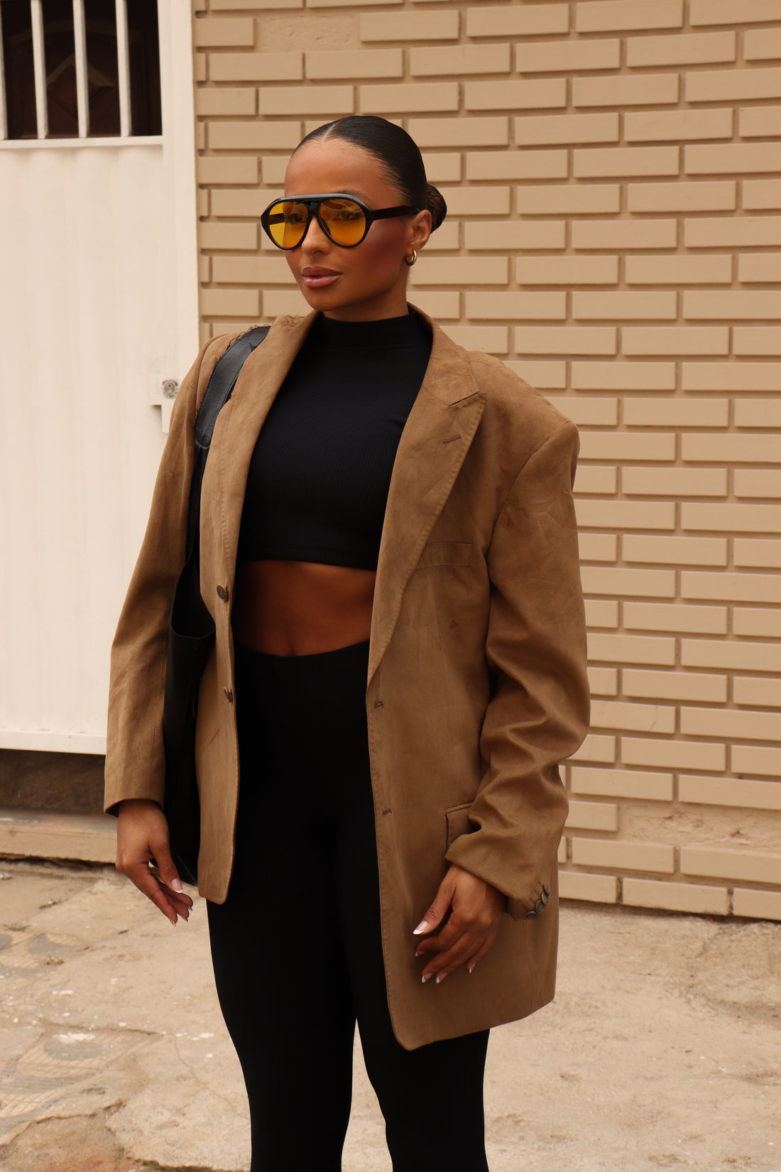 CONJUNTO CANELADO GLAM PRETO (normal)
