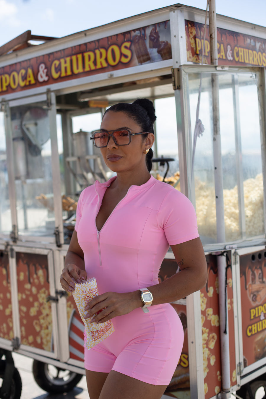 MACAQUINHO CYCLIST ROSA BB (normal)