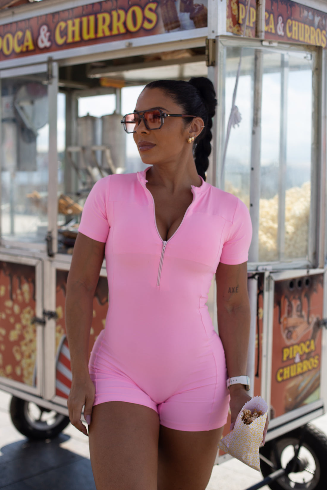 MACAQUINHO CYCLIST ROSA BB (normal)
